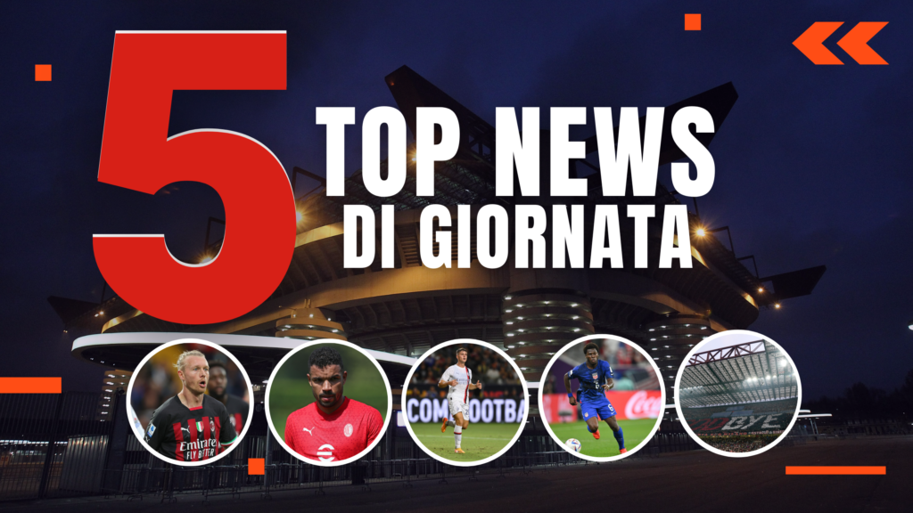 TOP NEWS DI GIORNATA