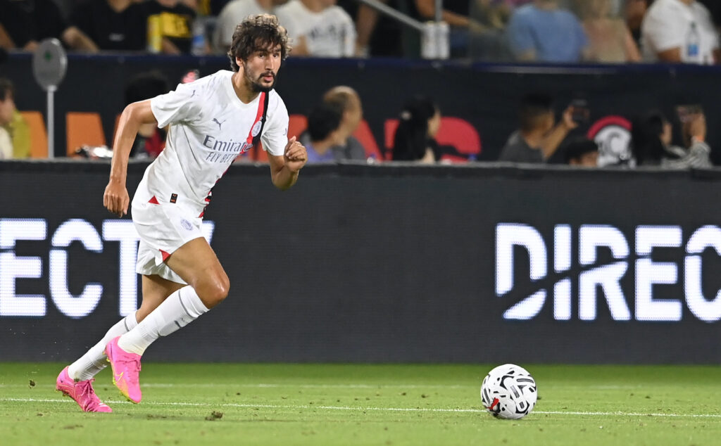 Yacine Adli AC Milan amichevole Juventus-Milan 6-5 dcr precampionato 2023-2024