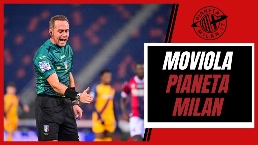 Moviola Bologna-Milan Serie A 2023-2024 arbitro Pairetto