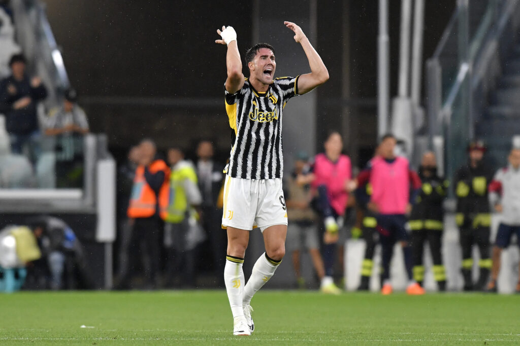 Dusan Vlahovic, attaccante della Juventus