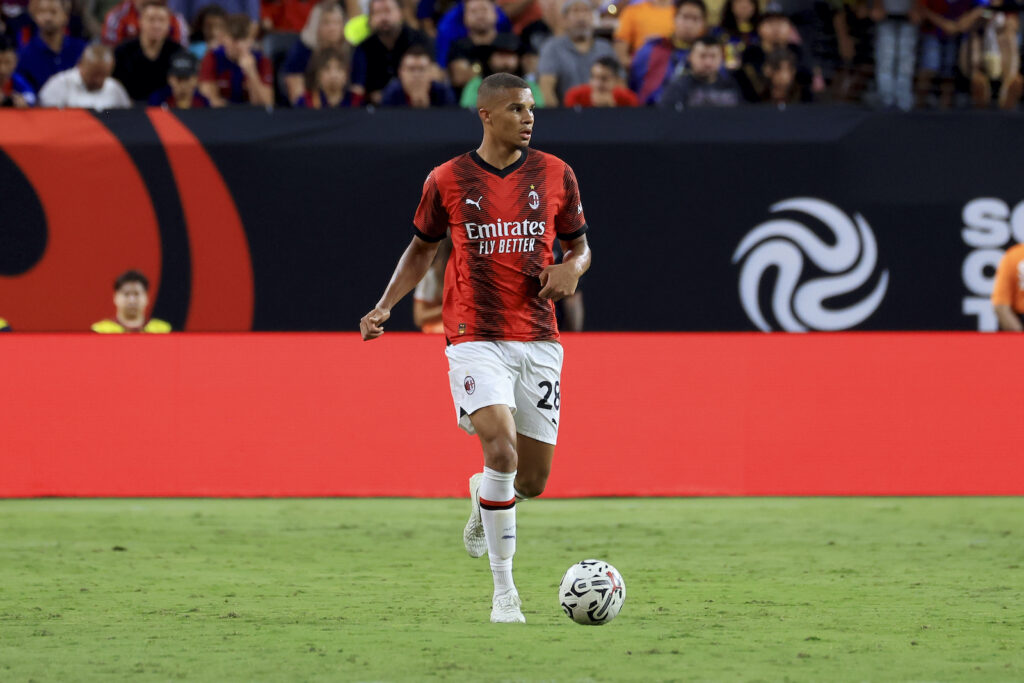 Malick Thiaw AC Milan amichevole Milan-Barcellona 0-1 precampionato 2023-2024