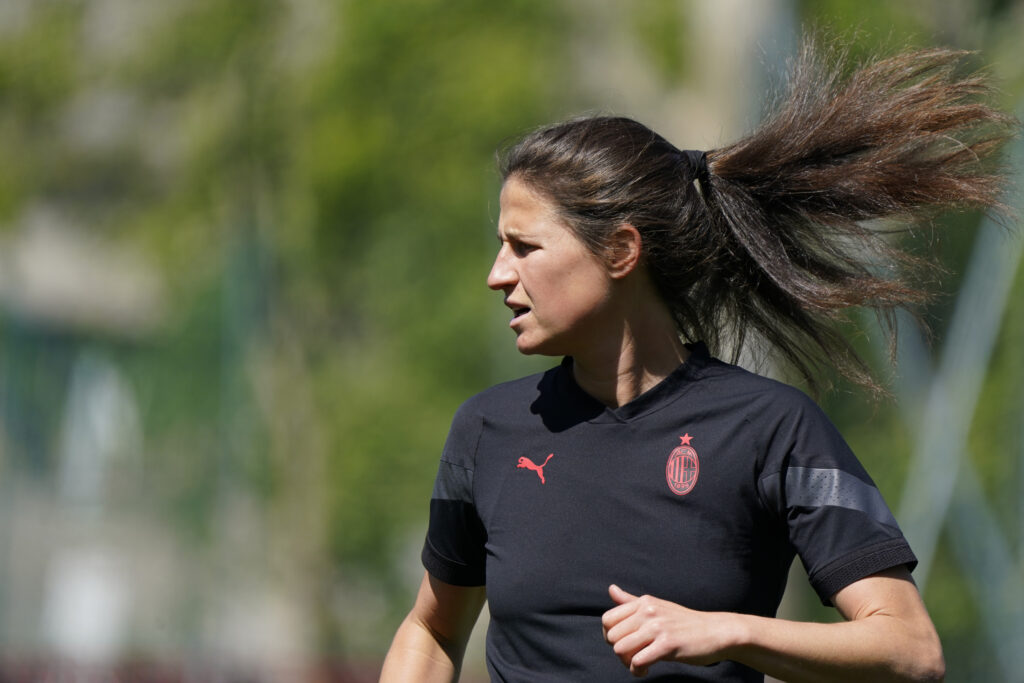 Noemie Carage, ex difensore del Milan Femminile (getty images)