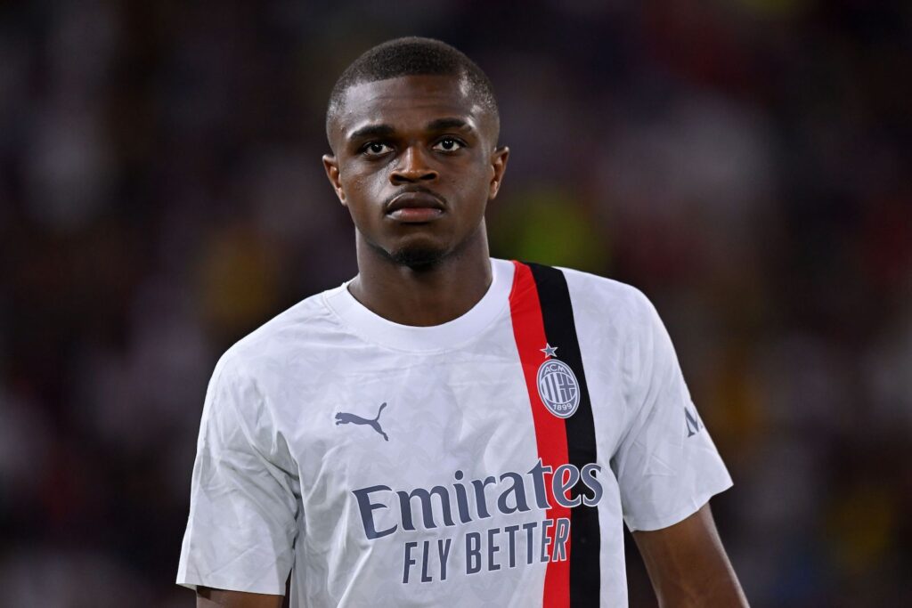 Pierre Kalulu AC Milan Bologna-Milan 0-2 Serie A 2023-2024