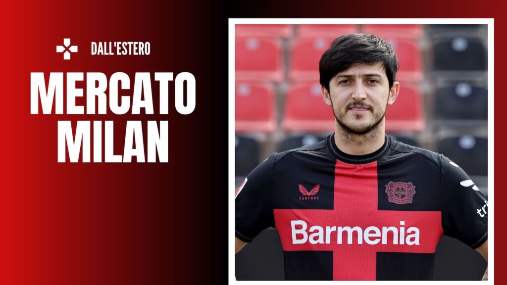 Sardar Azmoun Bayer Leverkusen Calciomercato AC Milan