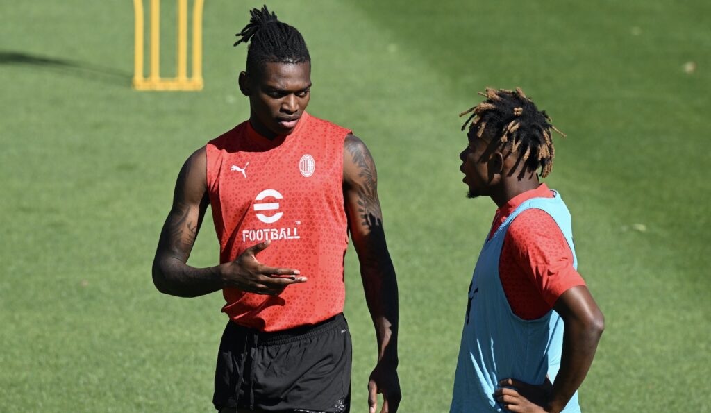 Leao Chukwueze AC Milan allenamento Milanello