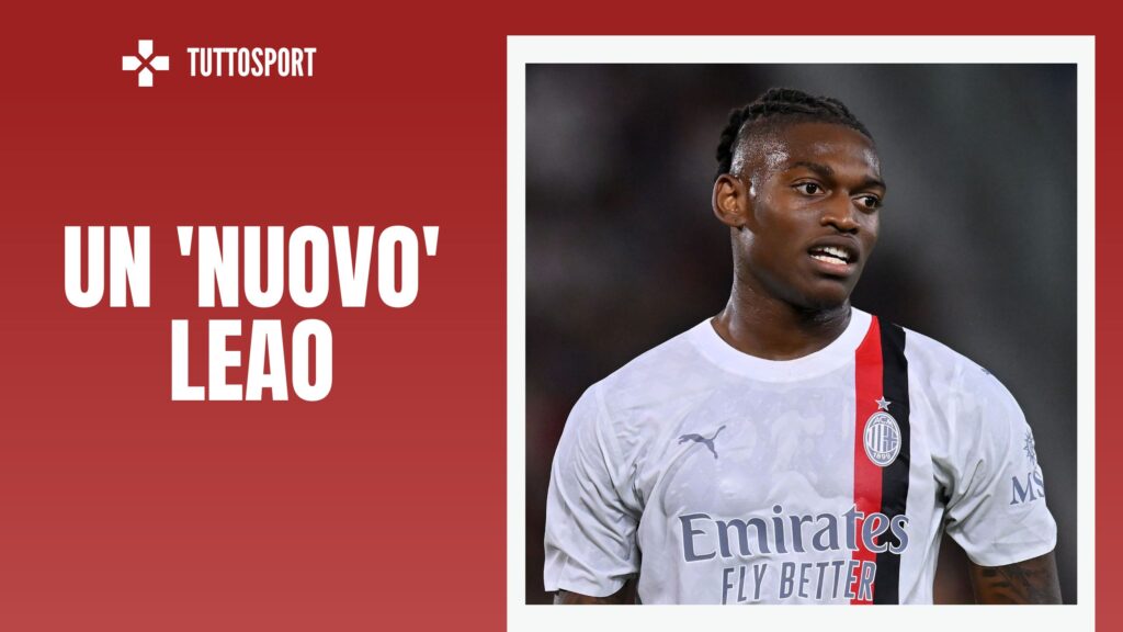 Rafael Leao durante Bologna-Milan