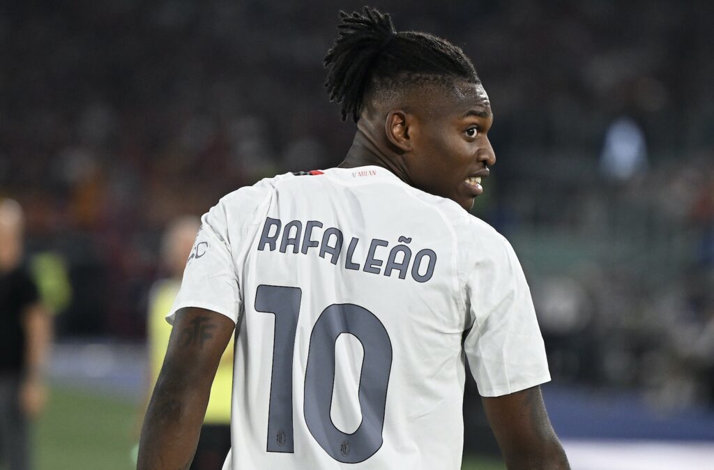 Rafael Leao AC Milan Roma-Milan 1-2 Serie A 2023-2024