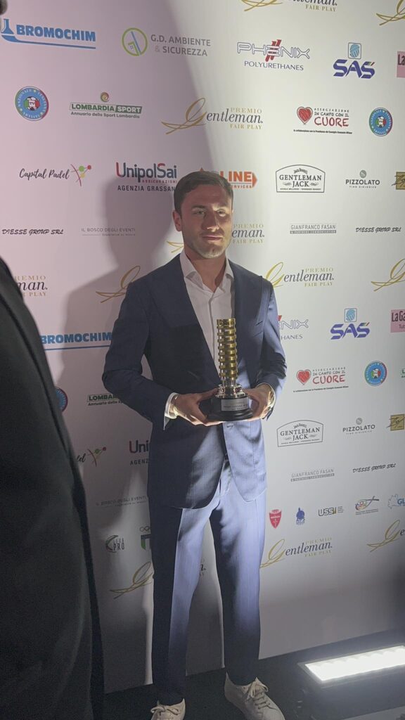 Davide Calabria difensore Milan Premio Gentleman