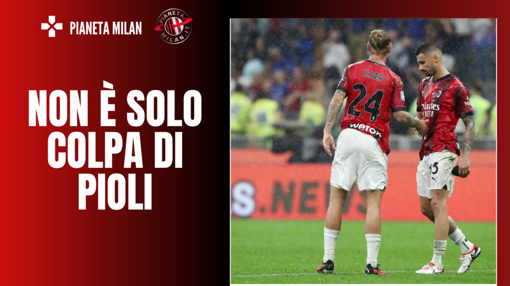 Simon Kjaer e Rade Krunic, giocatori del Milan