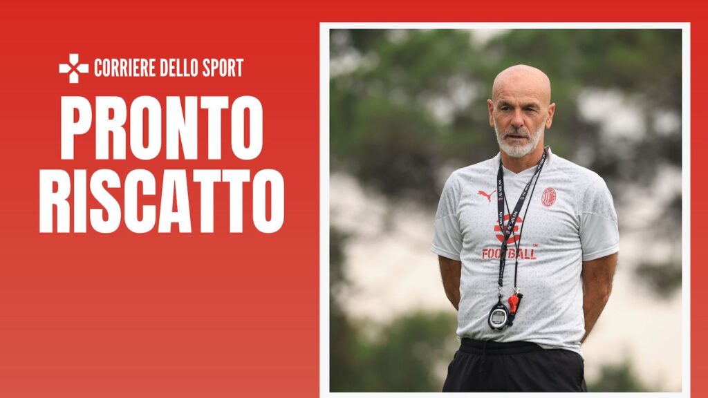 Stefano Pioli AC Milan allenamento Milanello