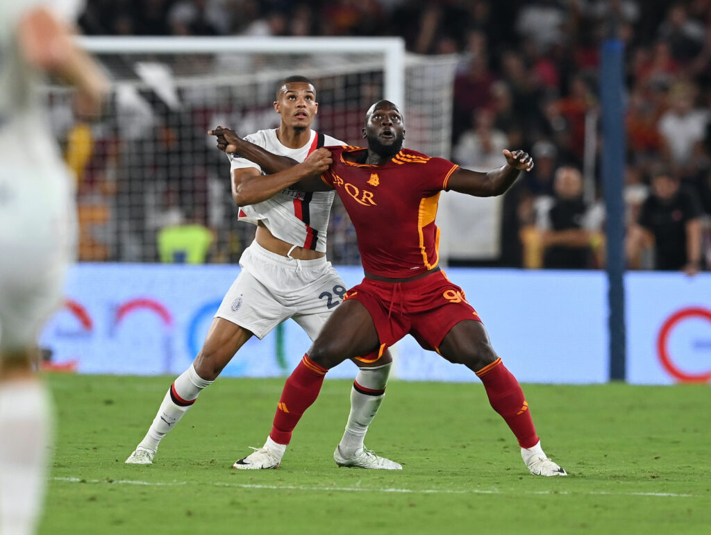 Thiaw Lukaku Roma-Milan 1-2 Serie A 2023-2024