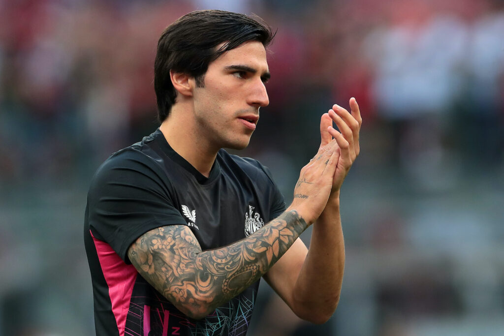 Sandro Tonali Newcastle Milan-Newcastle 0-0 Champions League 2023-2024
