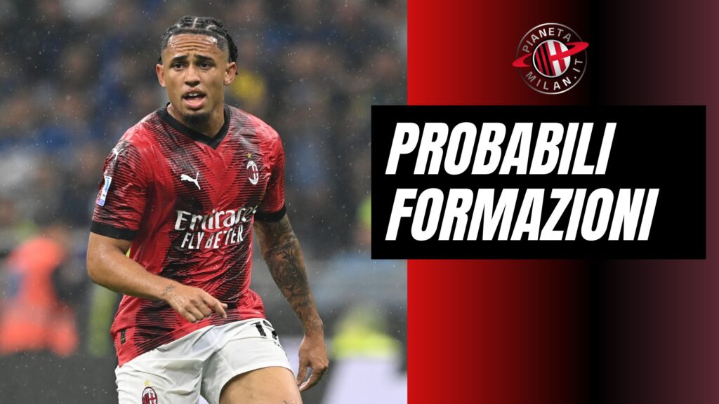 Noah Okafor AC Milan derby Inter-Milan 5-1 Serie A 2023-2024 Probabile formazione