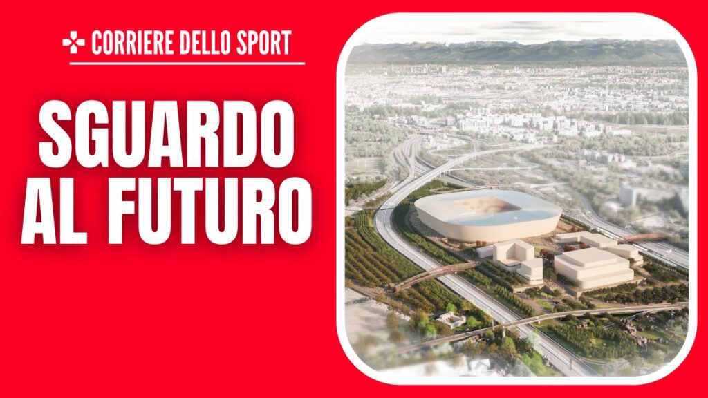 Nuovo stadio Milan San Donato rendering (ACMilan)