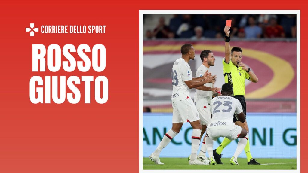 Moviola Roma-Milan 1-2 Serie A 2023-2024