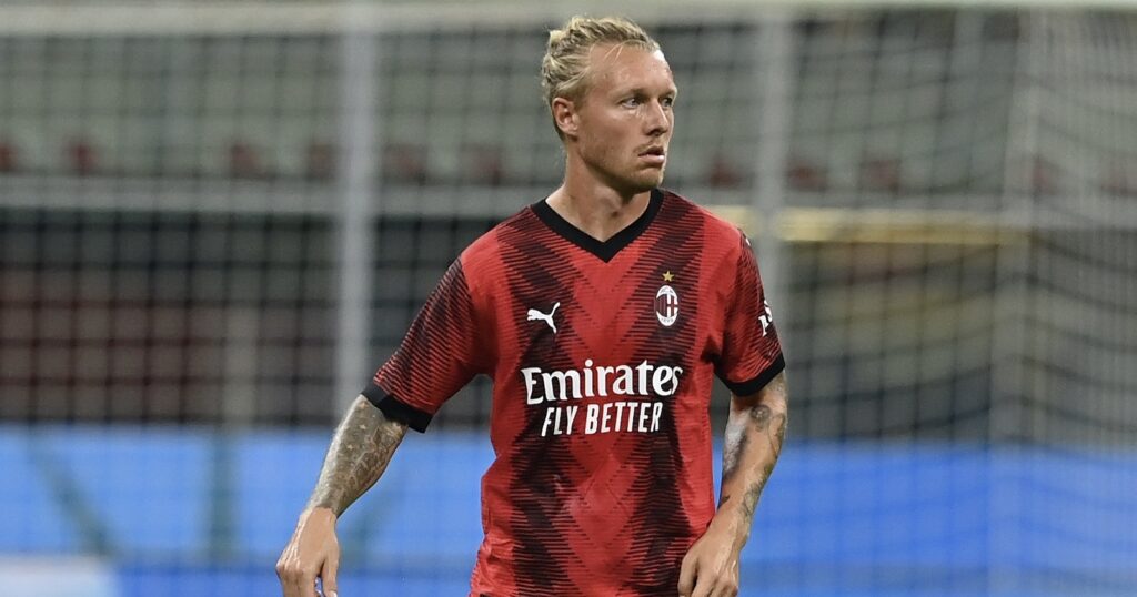 Simon Kjaer AC Milan Milan-Torino 4-1 Serie A 2023-2024