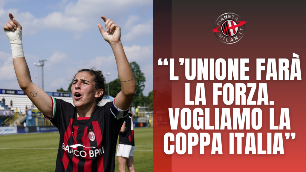 Valentina Bergamaschi, capitano del Milan femminile (getty images)