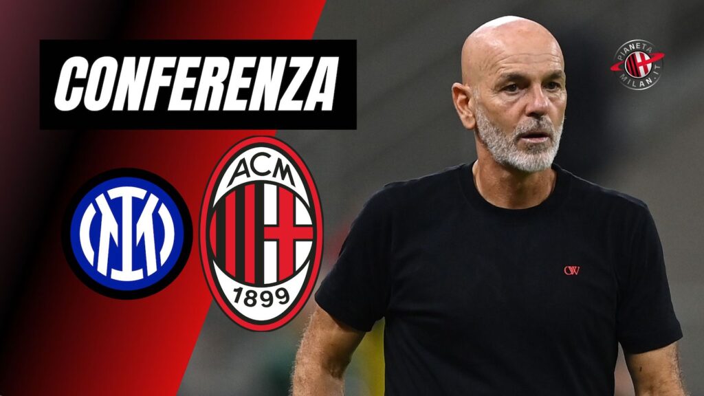 Conferenza stampa derby Inter-Milan Pioli Serie A 2023-2024
