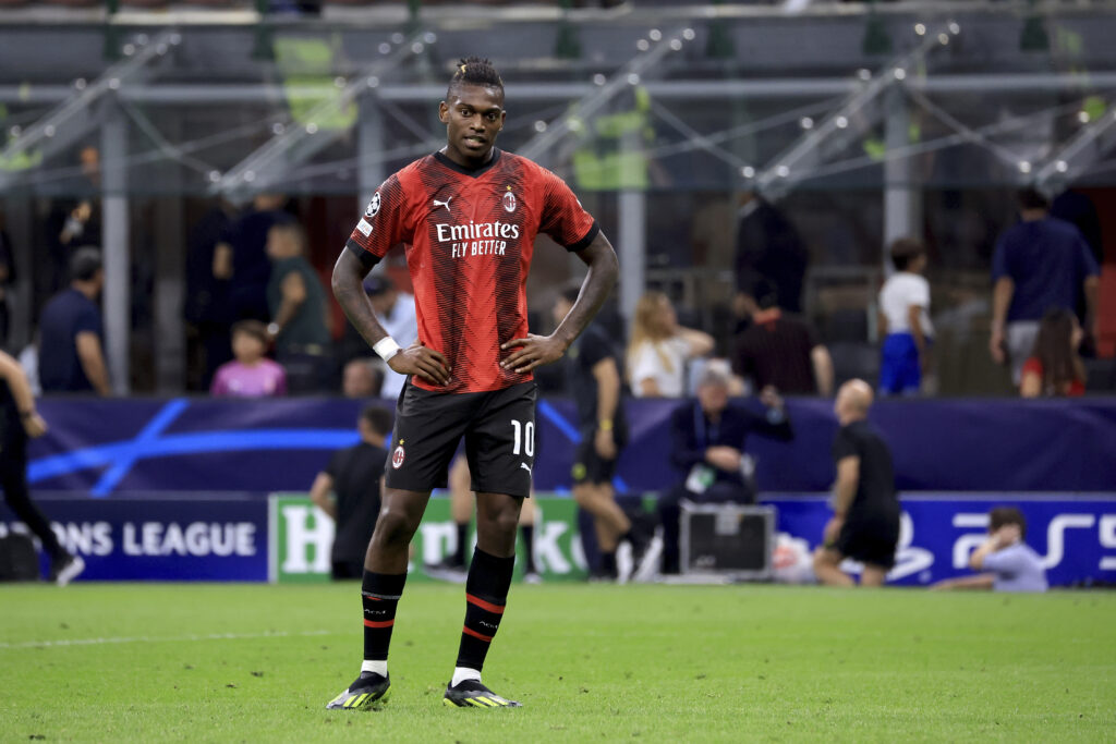 Rafael Leao AC Milan Milan-Newcastle 0-0 Champions League 2023-2024