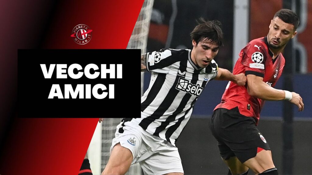 Tonali Krunic AC Milan Milan-Newcastle 0-0 Champions League 2023-2024
