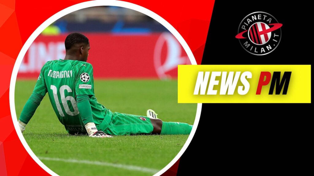 Mike Maignan AC Milan Milan-Newcastle 0-0 Champions League 2023-2024
