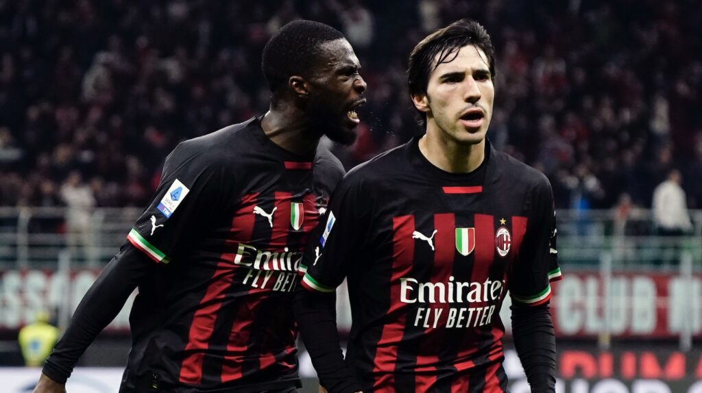 Tomori Tonali AC Milan Milan-Spezia 2-1 Serie A 2022-2023
