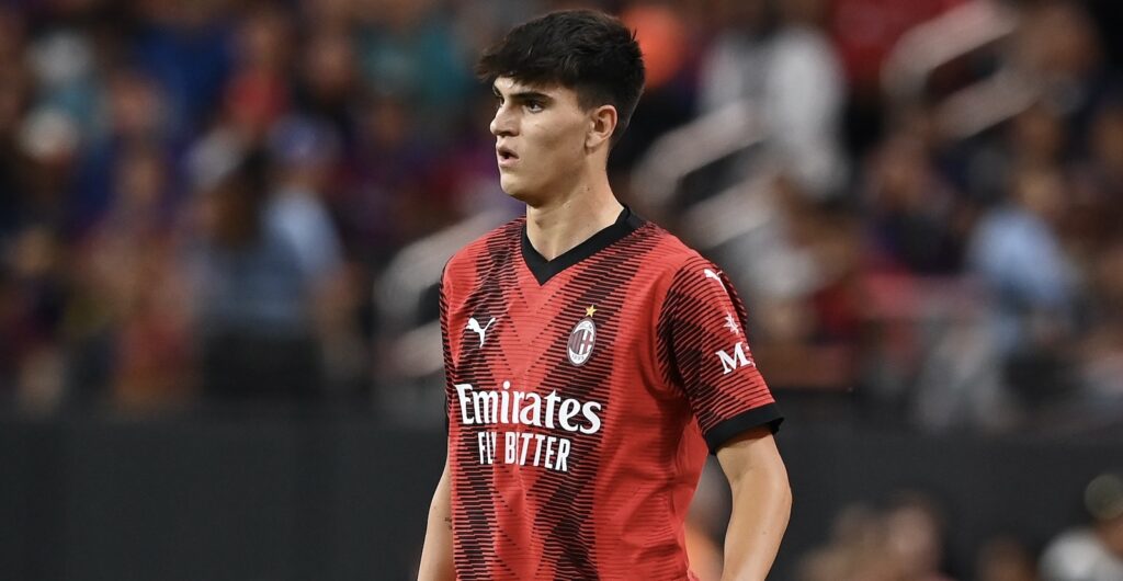 Davide Bartesaghi AC Milan amichevole Milan-Barcellona 0-1 precampionato 2023-2024