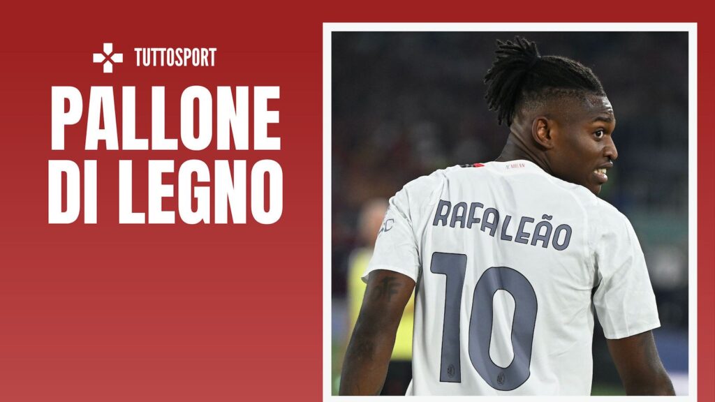 Rafael Leao AC Milan Roma-Milan 1-2 Serie A 2023-2024