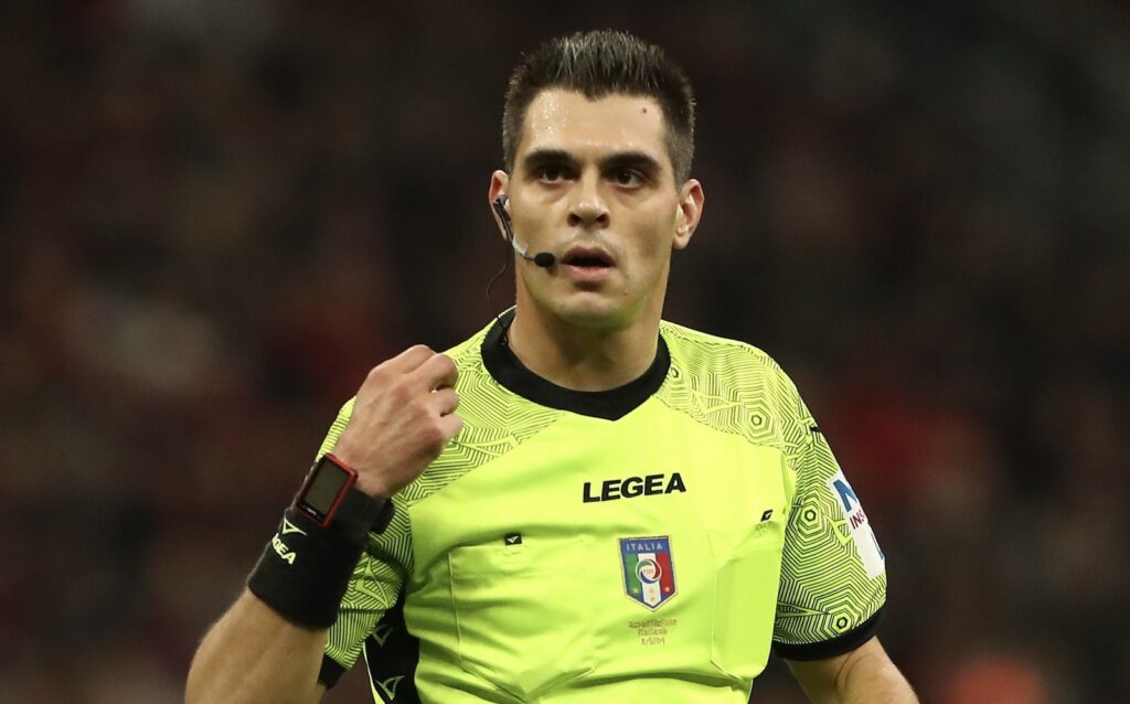 arbitro Simone Sozza