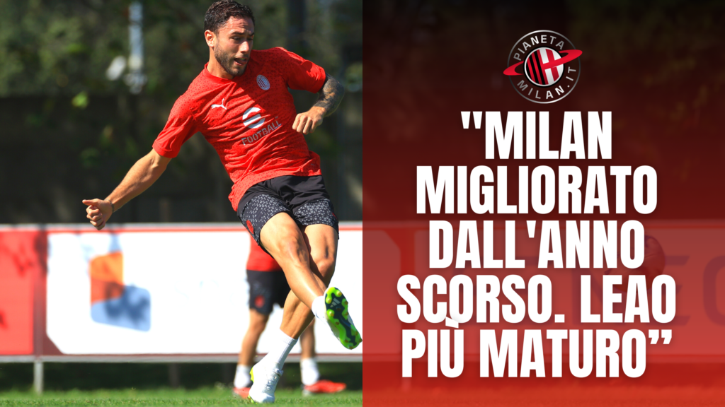Davide Calabria, difensore e capitano del Milan