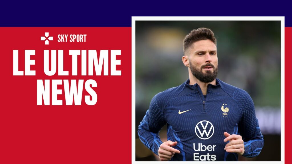 Olivier Giroud AC Milan infortunio Francia