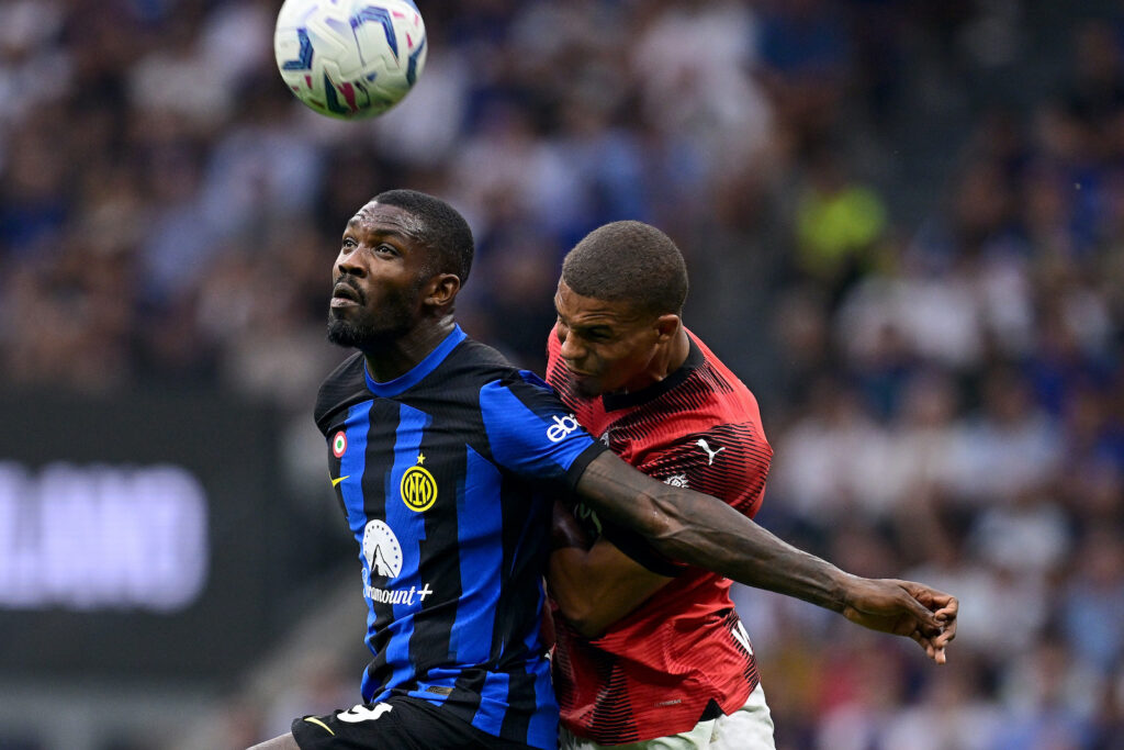 Marcus Thuram Malick Thiaw derby Inter-Milan Serie A 2023-2024
