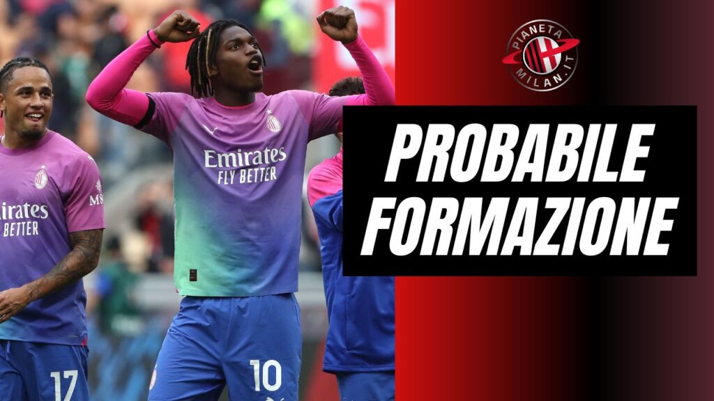 Rafael Leao AC Milan derby Inter-Milan Serie A 2023-2024 Probabile formazione