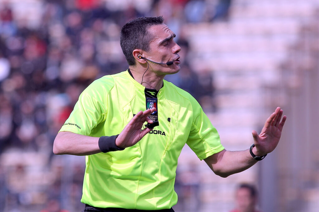 Massimiliano Saccani, ex arbitro di Serie A (getty images)