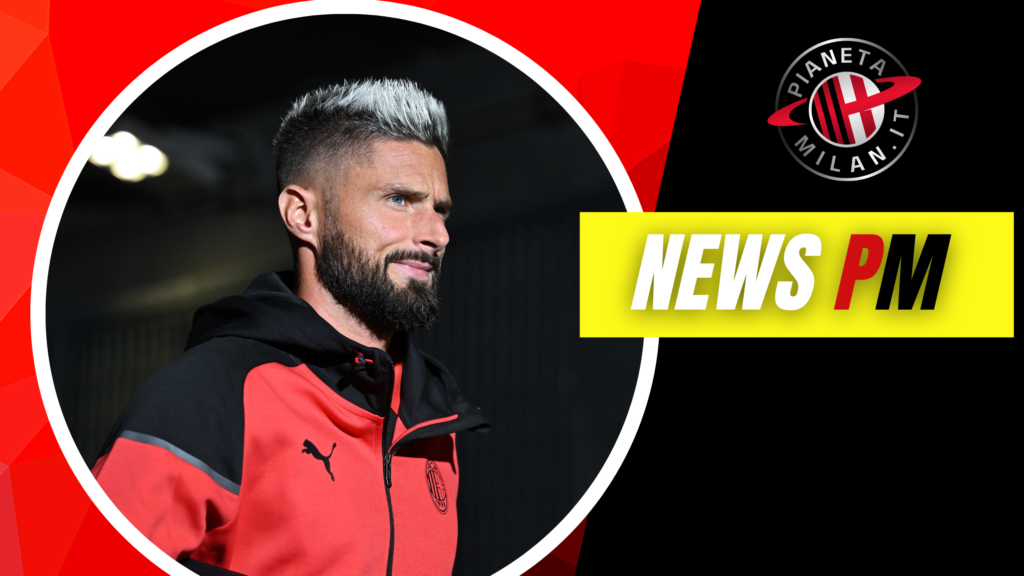 Olivier Giroud AC Milan Milan-Torino 4-1 Serie A 2023-2024