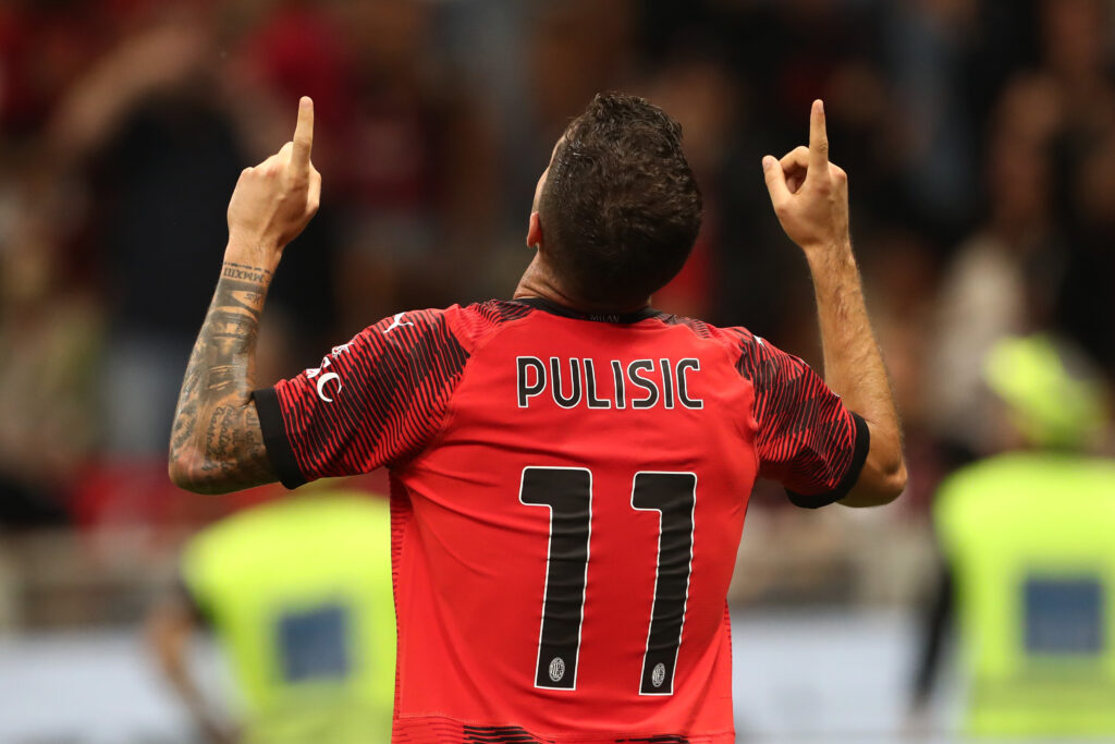 Christian Pulisic AC Milan Milan-Lazio 2-0 Serie A 2023-2024