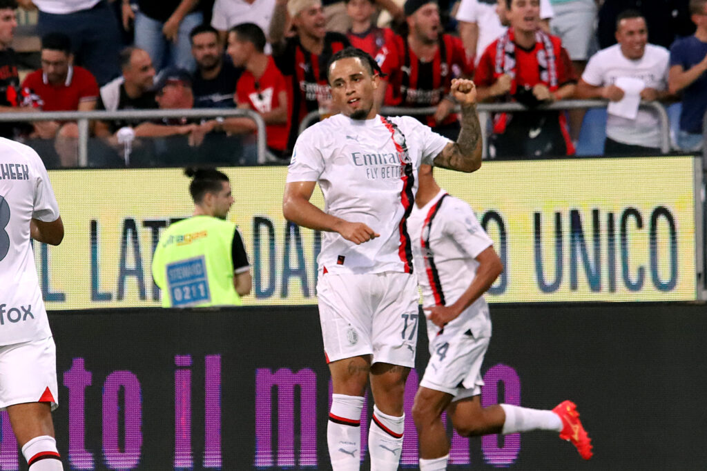 Noah Okafor AC Milan Cagliari-Milan 1-3 Serie A 2023-2024
