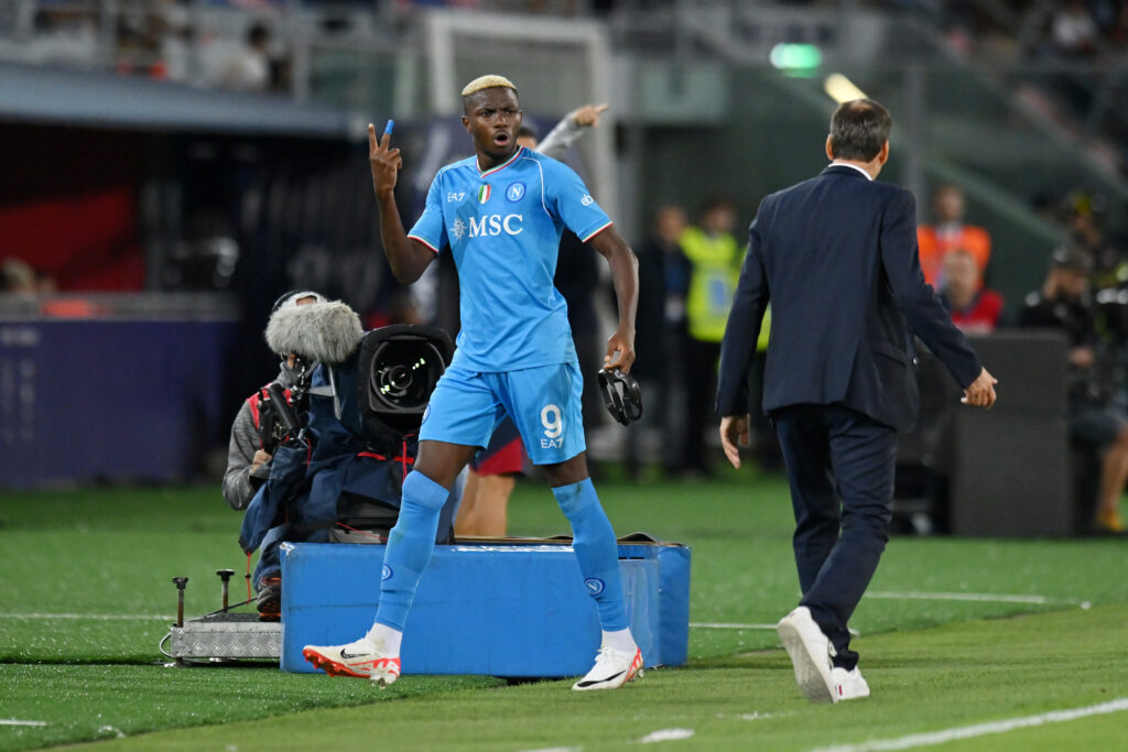 Victor Osimhen, attaccante del Napoli