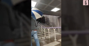 Milan-Verona, ecco la 'tempesta' prima della gara | VIDEO (screen Gazzetta.it)