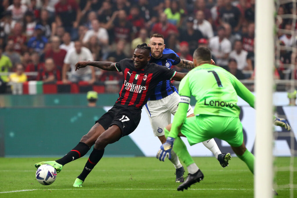 Rafael Leao AC Milan derby Milan-Inter 3-2 Serie A 2022-2023