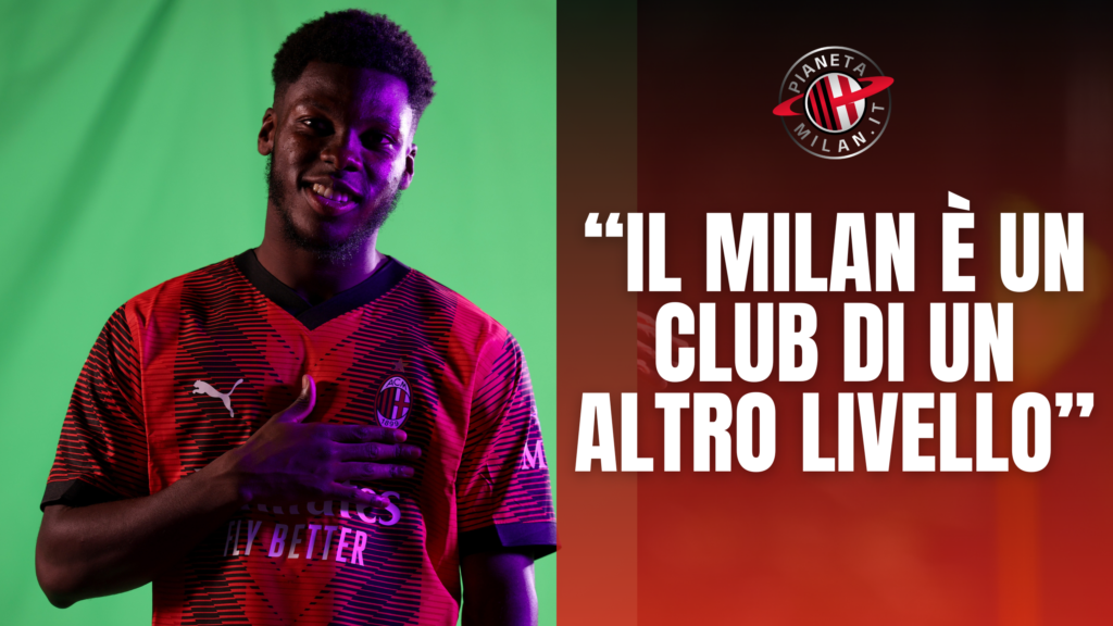 Yunus Musah AC Milan allenamento Milanello