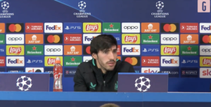 Milan-Newcastle, Tonali: "Quando è arrivata l'offerta ero felice" | VIDEO (screen Gazzetta.it)