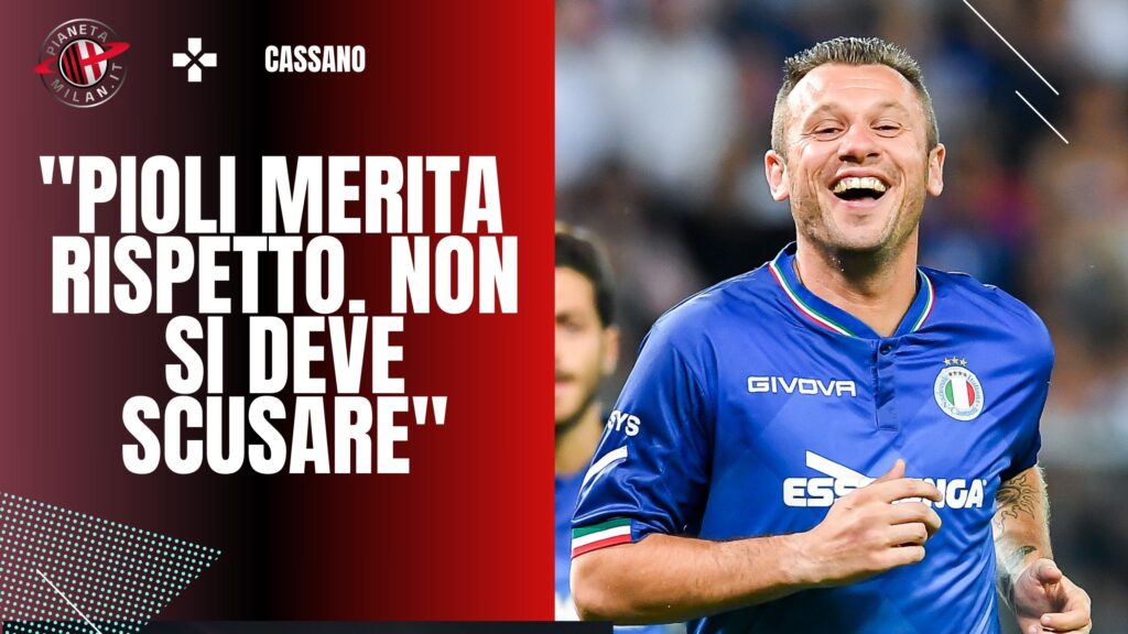 Antonio Cassano, ex calciatore di Milan e Inter