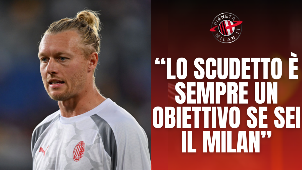 Simon Kjaer, difensore del Milan (getty images)