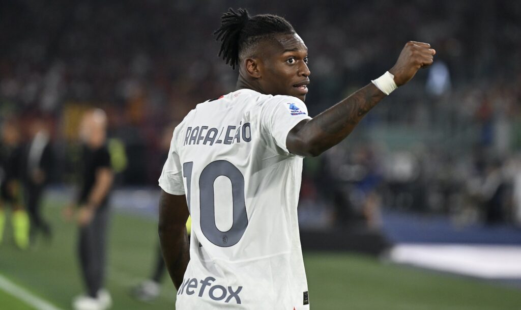 Rafael Leao AC Milan Roma-Milan 1-2 Serie A 2023-2024