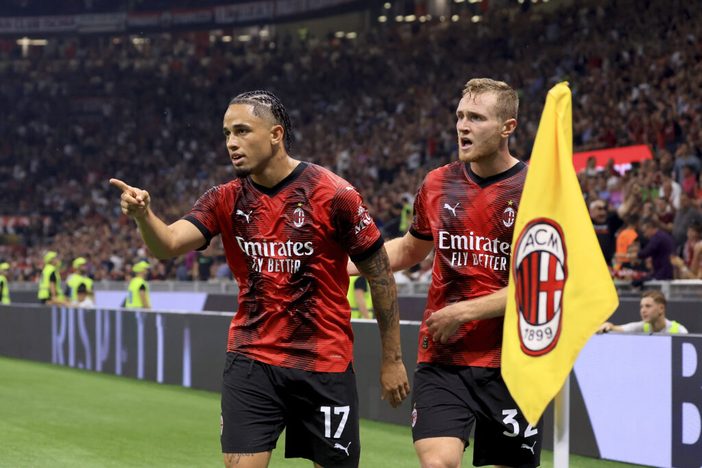 Noah Okafor AC Milan Milan-Lazio 2-0 Serie A 2023-2024