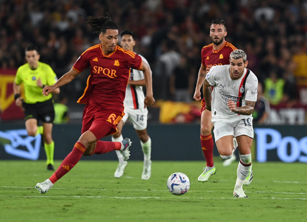 Theo Hernández AC Milan Roma-Milan 1-2 Serie A 2023-2024