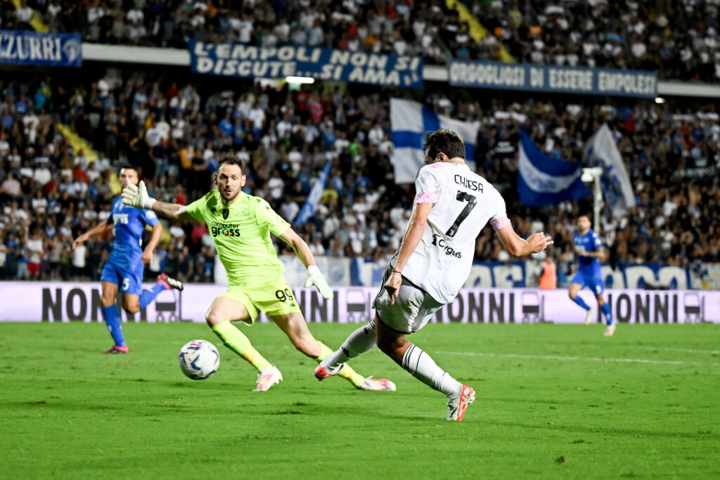 Empoli-Juventus 0-2 Serie A 2023-2024 gol Federico Chiesa