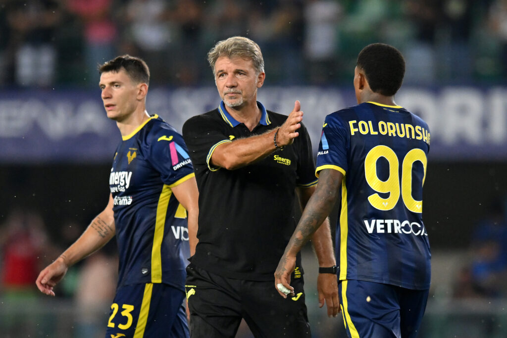 Marco Baroni, allenatore dell'Hellas Verona (getty images)