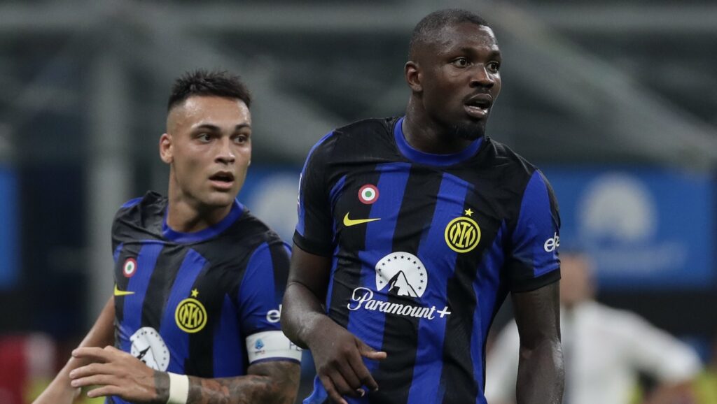 Lautaro Martínez Marcus Thuram Inter